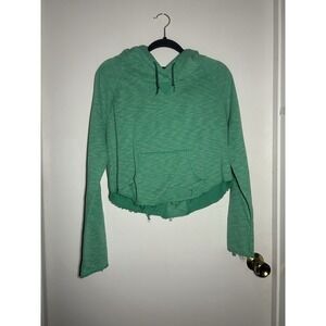 under armour Woman's Cropped‎ Sweatshirt Sporty Athletic Active Wear M